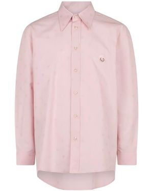 John Richmond Camicia Con Ricamo - Rosa