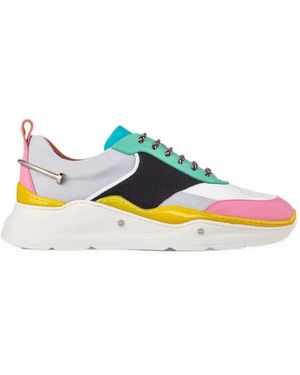 Kanovitch Run Panelled Trainers - Blue