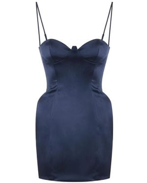 Elisabetta Franchi Mini Dress - Blue