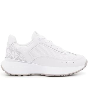 MICHAEL Michael Kors Zapatillas con panel de monograma - Blanco