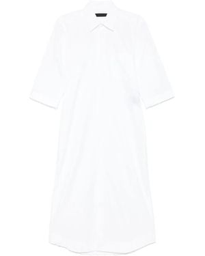 ALAINPAUL Cotton Midi Dress - White