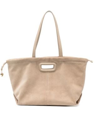 Maje Schultertasche Mit Cut-Outs - Natur