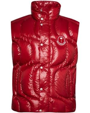 Palm Angels x Moncler X Palm Angels Gilet Gwenyth - Rouge