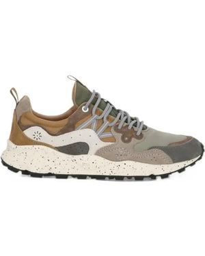 Flower Mountain Yamano 3 Paneled Sneakers - White