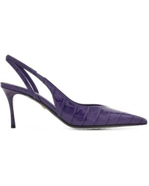 Ferragamo Mid Heels Slingback - Purple
