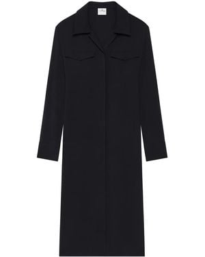 Courreges Two-Pocket Midi Dress - Black