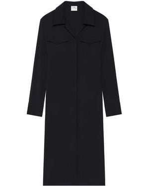 Courreges Two-Pocket Midi Dress - Black
