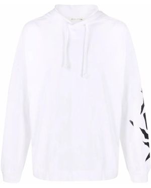 1017 ALYX 9SM プリント パーカー - ホワイト