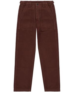 Fortela Patch-Pocket Trousers - Purple