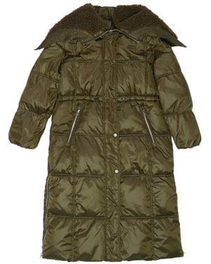 Bimba Y Lola Padded Coat - Green