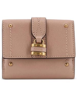 Chloé Paddington Leather Wallet - Brown