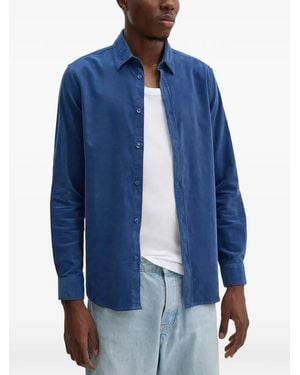 Samsøe & Samsøe Saliam Corduroy Shirt - Blue