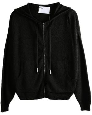 PALY Sudadera Con Capucha Y Efecto Envejecido - Negro