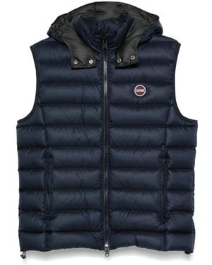 Colmar フーデッド ベスト - ブルー