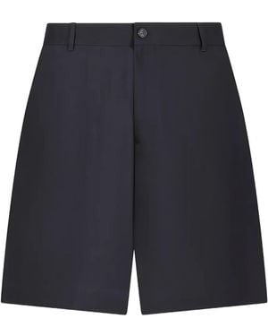 Paul Smith Button-Fastening Shorts - Blue