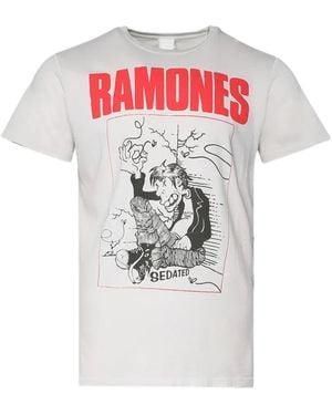 MadeWorn Ramones Sedated Graphic-Print T-Shirt - White