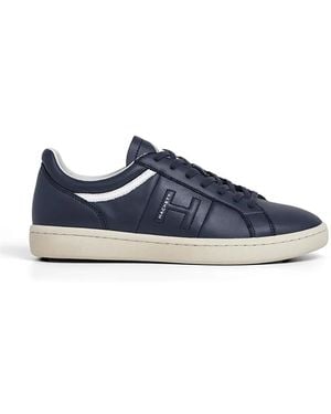 Hackett Stripe Logo Sneakers - Blue