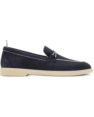 Magnanni Sofia Metal-Detail Loafers - Blue