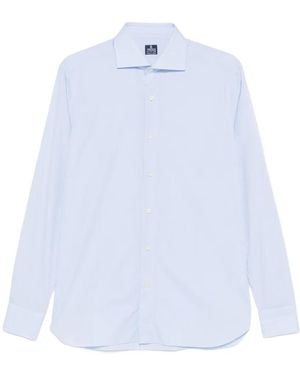 Truzzi Buttoned Long-Sleeve Shirt - White