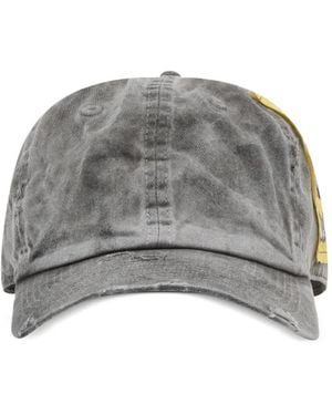 WESTFALL Distressed Graphic-Patch Cap - Grey