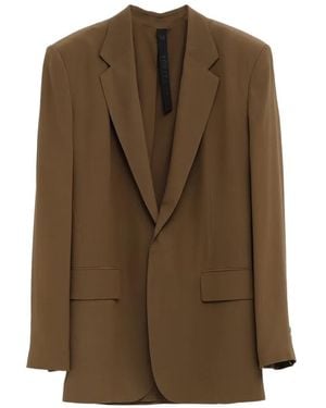 Petar Petrov Front-Pockets Blazer - Brown
