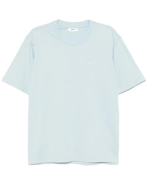 NN07 Adam ロゴ Tシャツ - ブルー