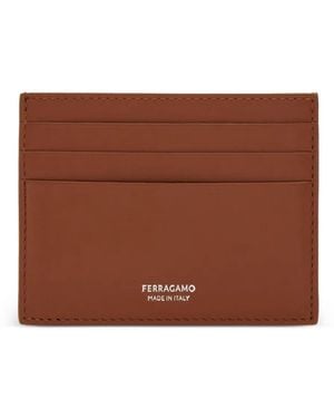 Ferragamo カードケース - ブラウン