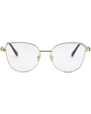 Ferragamo Eyewear Cat-Eye Frame Glasses - White