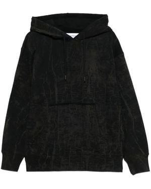 Etudes Studio Cracked Hoodie - Black