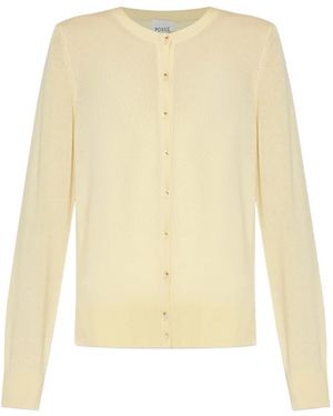 Posse Cardigan À Boutonnière Avant - Neutre