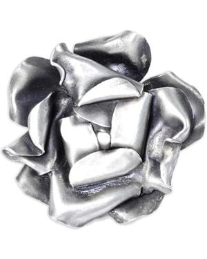 Ann Demeulemeester Flower Pin - Nero