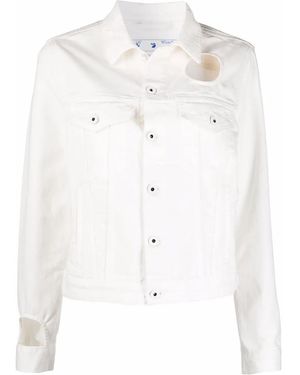 Off-White c/o Virgil Abloh Meteor Denim Jacket - White