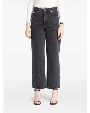 Calvin Klein Barrel Belt-Loops Jeans - Grey