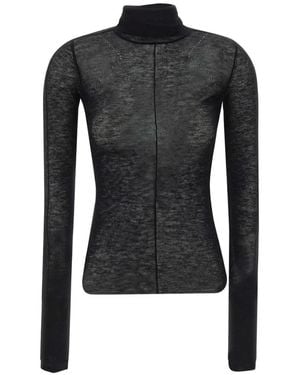 Elisabetta Franchi Pullover Mit Lochmuster - Schwarz