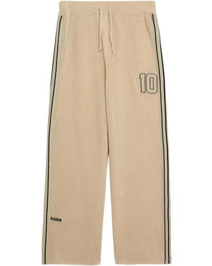 Barrow Straight-Leg-Hose Mit Logo - Natur