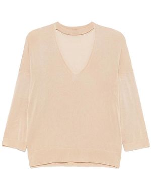 Peserico Cut-Out Top - Natural