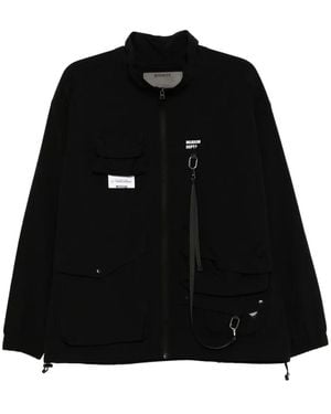 Musium Div. Multi-Pocket Jacket - Black