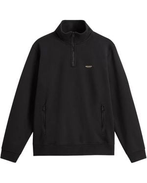 Woolrich Zip Sweatshirt - Black