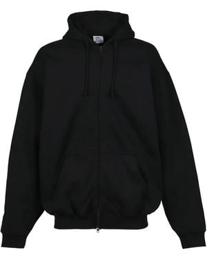 Vetements Zip-up Hoodie - ブラック
