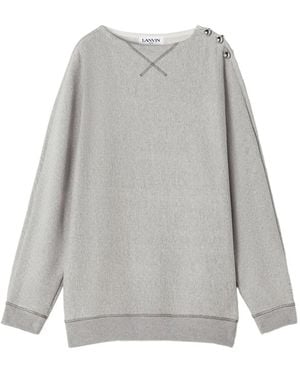 Lanvin ボートネック セーター - グレー