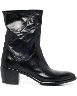 Madison Maison Zip-Fastening Mid-Calf Boots - Black