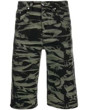 Alexander Wang Shorts Met Camouflageprint - Groen