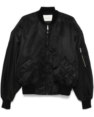 Entire studios Broad Bomber Jacket - Black