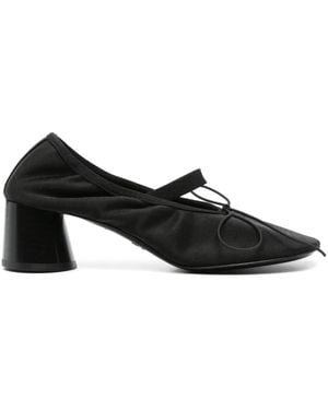Proenza Schouler 50Mm Bow-Detailed Court Shoes - Black