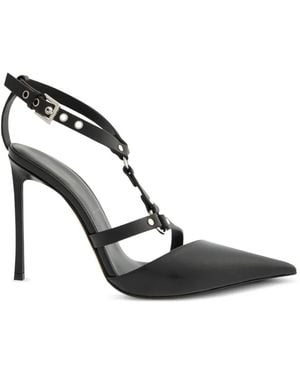 Tom Ford Bound Stud-Embellished Leather Court Shoes - Black