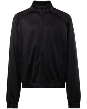 Reebok Piped-Trim Track Jacket - Black