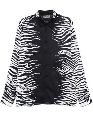Versace Jeans Couture Printed Shirt - Black