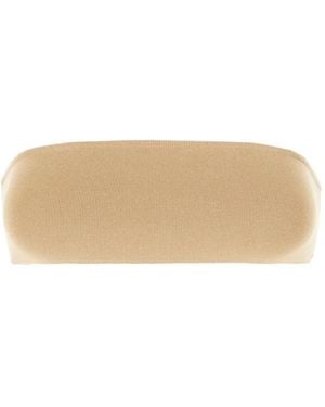 Max Mara Diseño Bandeau - Neutro