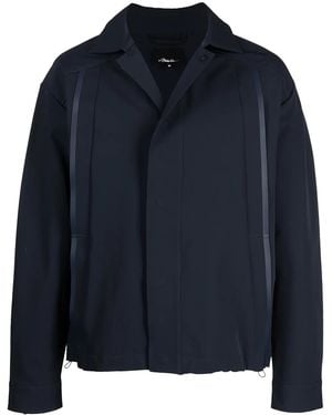 3.1 Phillip Lim The Coach Shirt Jacket - Blue