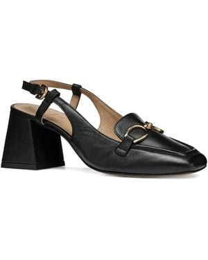 Geox Coronilla Slingback-Pumps 60mm - Schwarz